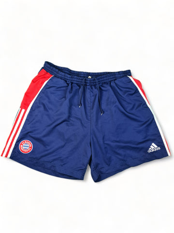 Vintage Adidas Shorts FC Bayern München 2000 Rot Blau XL