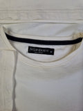 Vintage Yves Saint Lauren Shirt Brusttasche Basic Weiß M