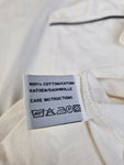 Vintage Yves Saint Lauren Shirt Brusttasche Basic Weiß M