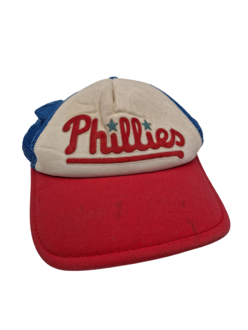 New Era Cap Mesh Phillis Baseball MLB Blau Rot