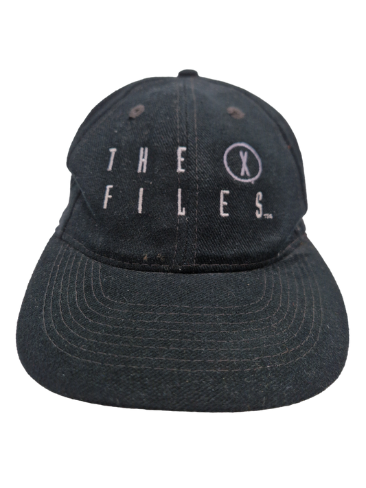Rare! Vintage Otto Cap Promo TV The X Files Schwarz