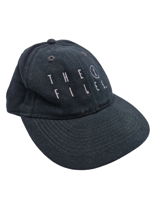 Rare! Vintage Otto Cap Promo TV The X Files Schwarz