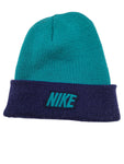 Vintage Nike Mütze Türkis Dunkelblau One Size
