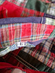 Vintage Linguadoca Patchworkhemd Unique Bunt L