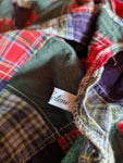 Vintage Linguadoca Patchworkhemd Unique Bunt L