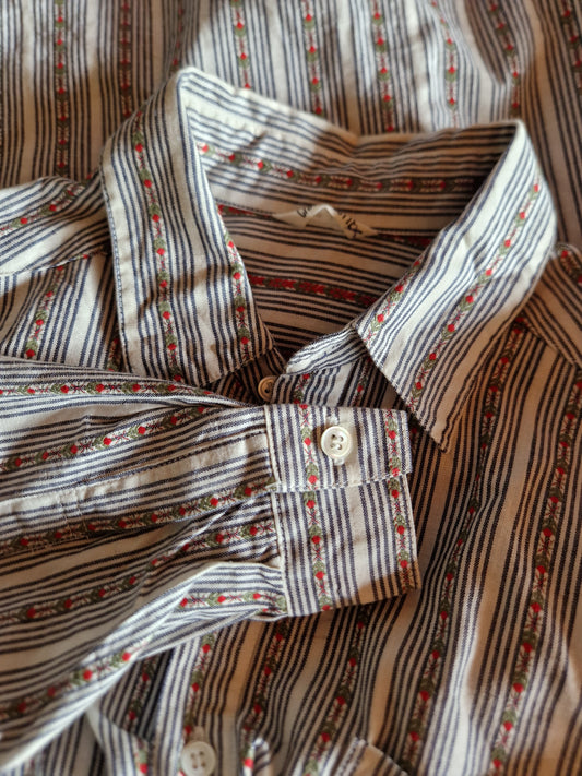 Vintage Char Lotte Hemd Redeviennent Des Enfant S-M
