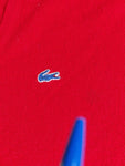 Vintage Izod Lacoste Strickpullover 80s Orlon Rot L