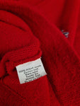Vintage Izod Lacoste Strickpullover 80s Orlon Rot L