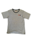 Vintage Nike Shirt Basic Bestickt Made In USA Heather Grau L
