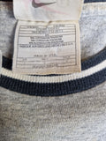 Vintage Nike Shirt Basic Bestickt Made In USA Heather Grau L