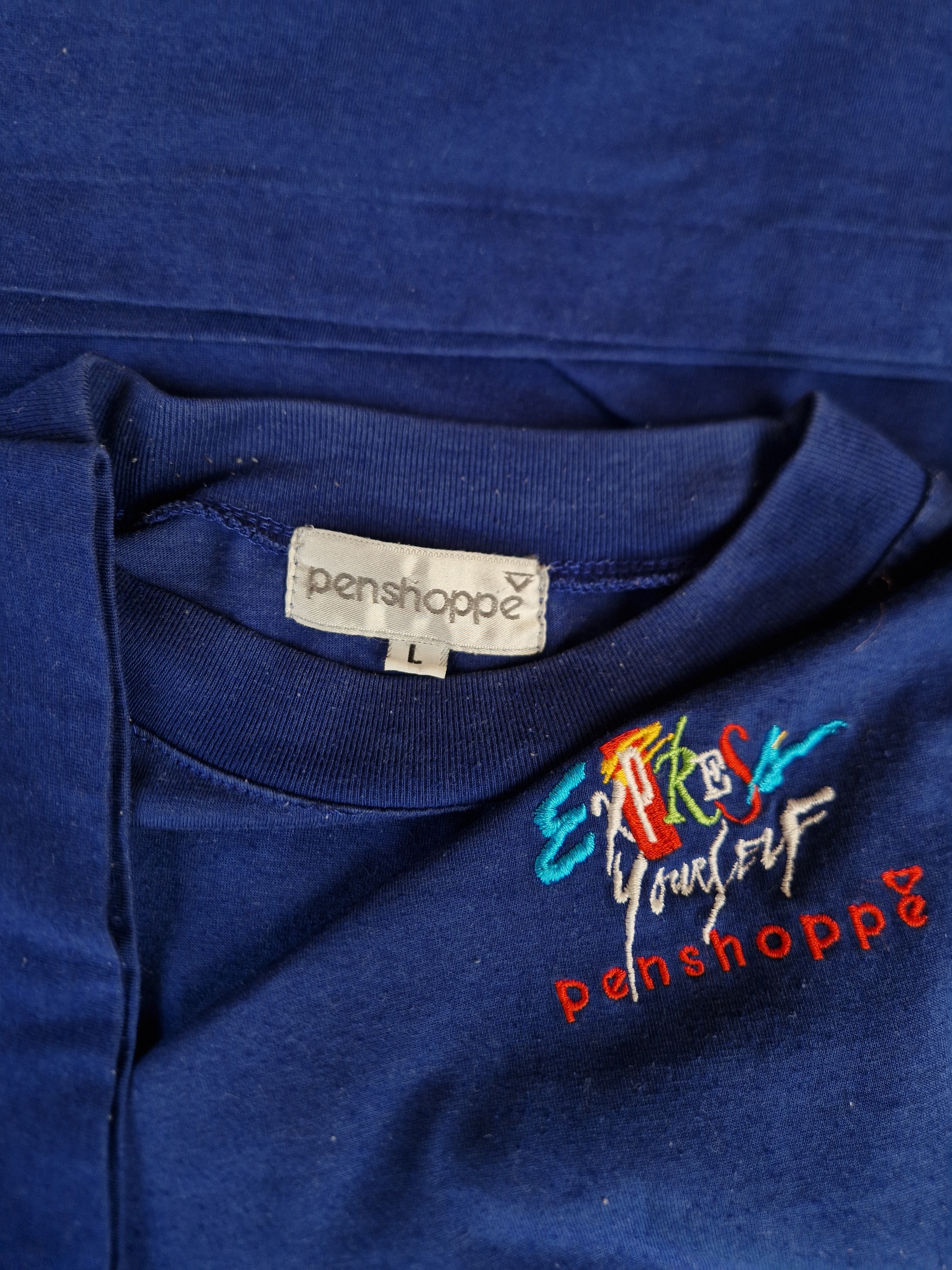 Vintage  Penshoppe Shirt "Express Yourself" L - RareRags