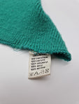 Vintage Lacoste Schal Basic Türkis Grün