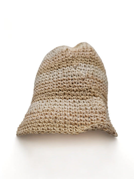 Vintage Fischerhut Knit Beige Unisize