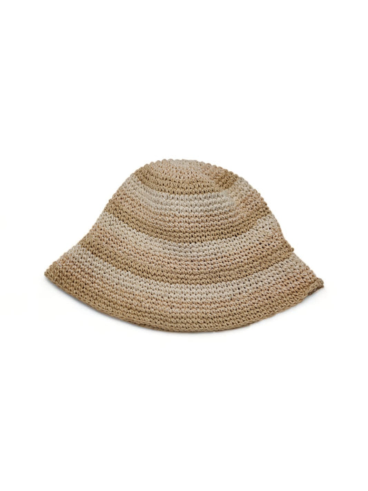 Vintage Fischerhut Knit Beige Unisize