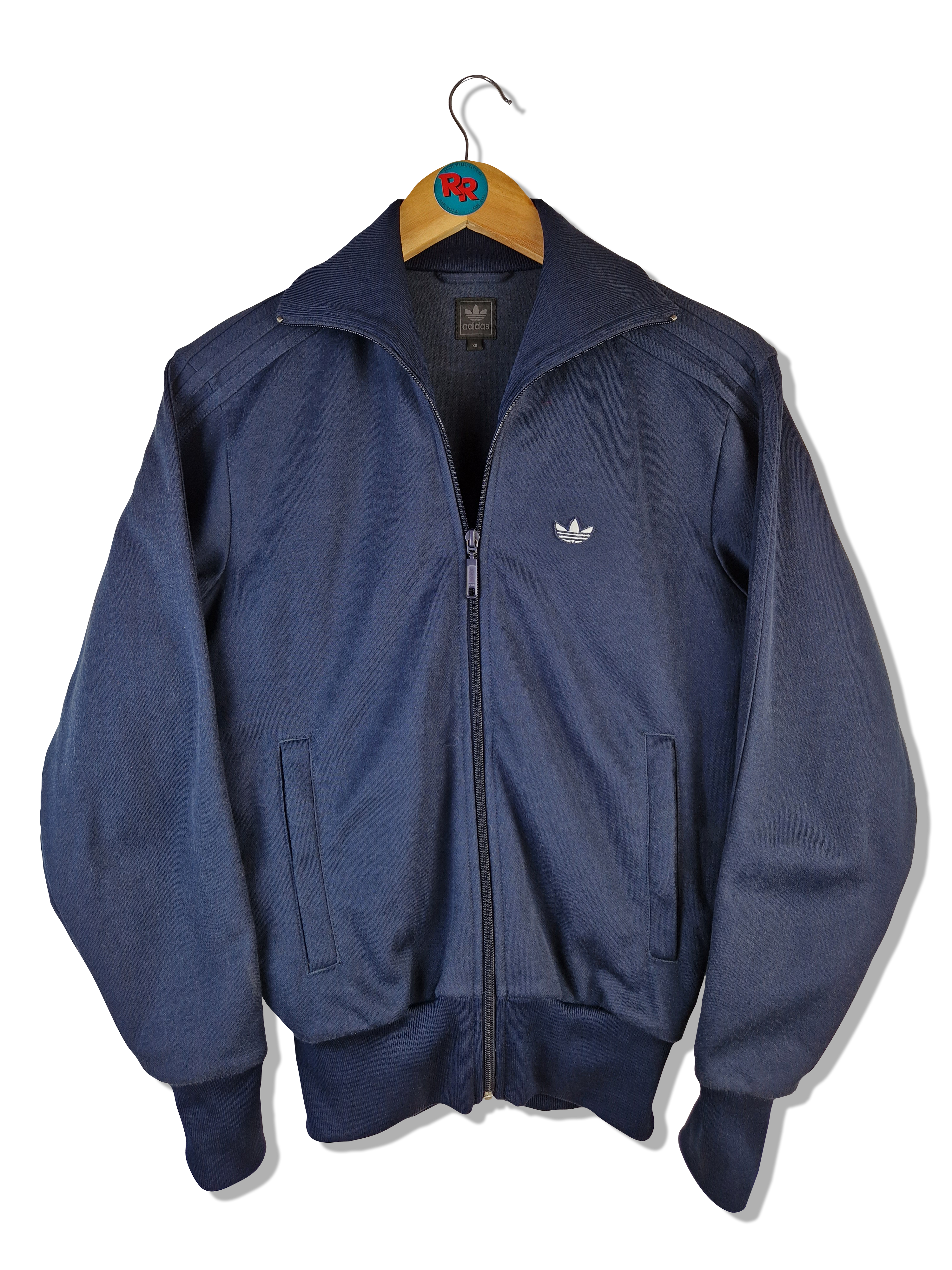Adidas Sportjacke Originales Retro Beckenbauer 2002 Navy XS