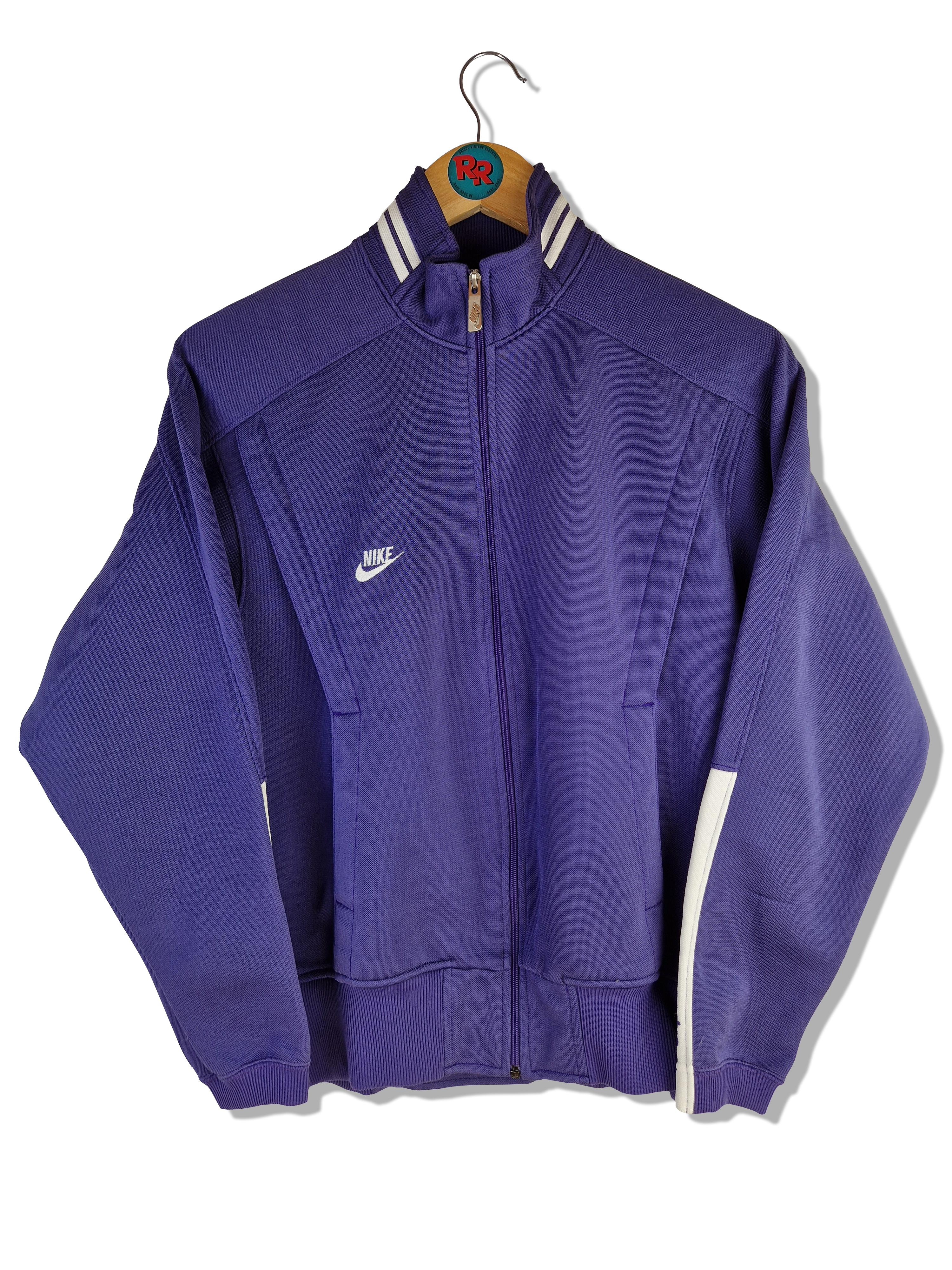 Rare! Vintage Nike Sportjacke 80s Blue Tag Made In Japan Lila S-M