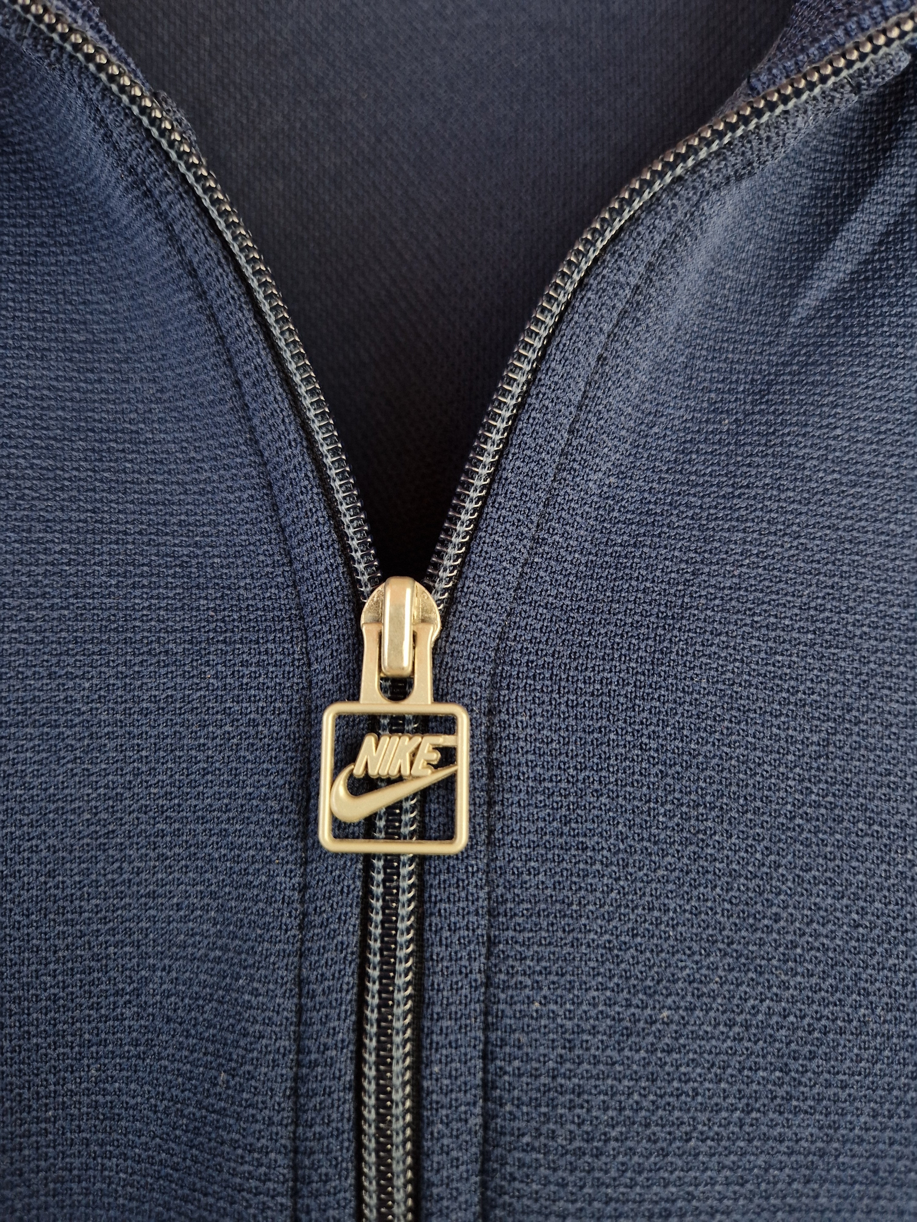 Rare! Vintage Nike Sportjacke 80s Blue Tag Made In Japan Dunkelblau L-XL