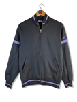 Rare! Vintage Nike Sportjacke 80s Made In Japan Blue Tag "Frauenfeuerwehr" Schwarz L