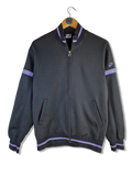 Rare! Vintage Nike Sportjacke 80s Made In Japan Blue Tag "Frauenfeuerwehr" Schwarz L