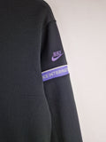 Rare! Vintage Nike Sportjacke 80s Made In Japan Blue Tag "Frauenfeuerwehr" Schwarz L