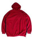 Vintage Fubu Hoodie Y2K Style Front Embroidery Rot XXL