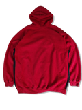 Vintage Fubu Hoodie Y2K Style Front Embroidery Rot XXL