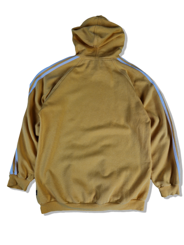 Vintage Adidas Hoodie Basic Black Tag Gelb WeiB M L RareRags