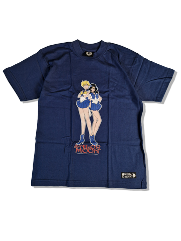 Vintage Moon Wear Shirt Sailor Moon Deadstock Dunkelblau S