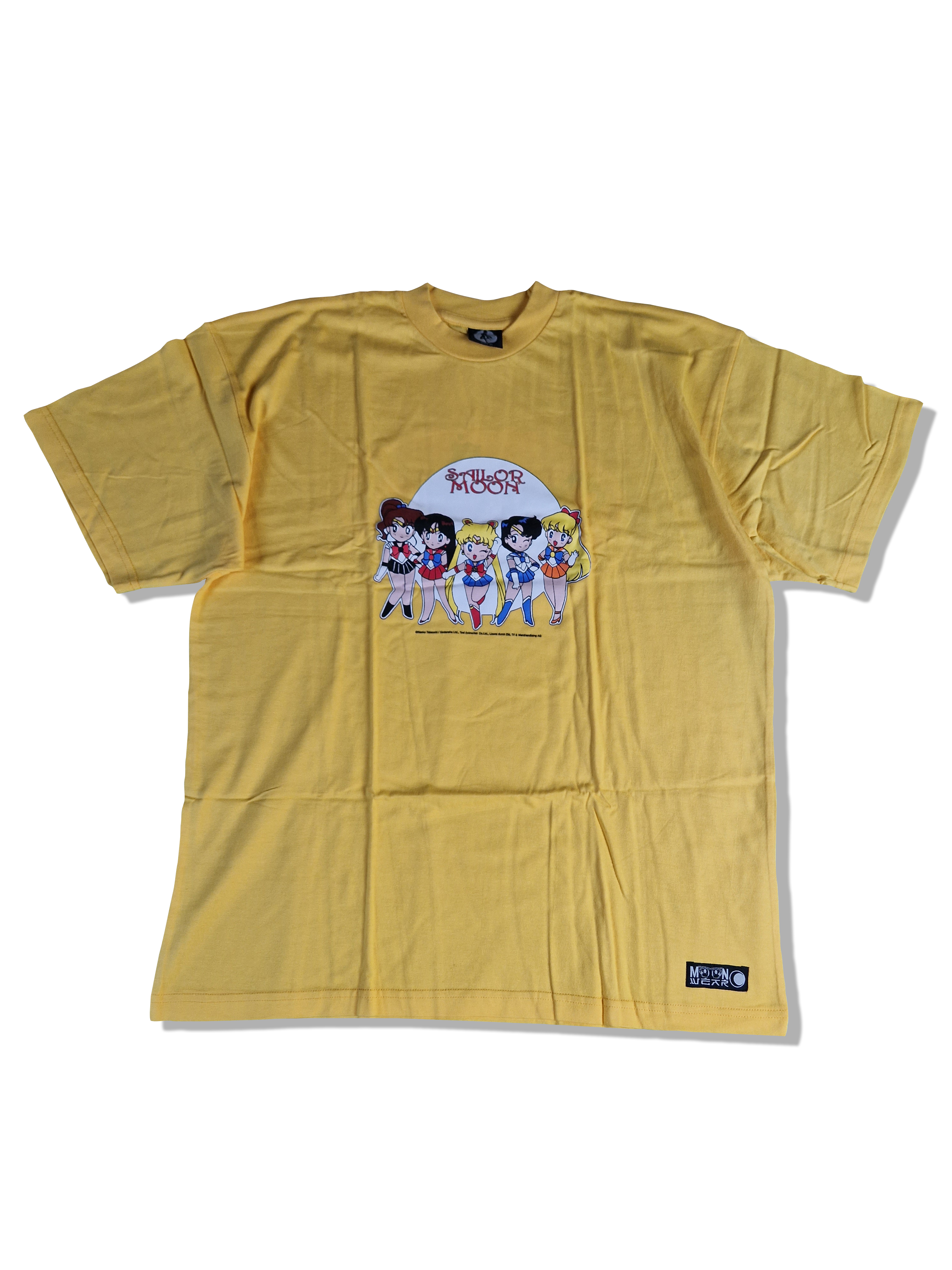 Vintage Moon Wear Shirt Sailor Moon Deadstock Gelb XL - RareRags