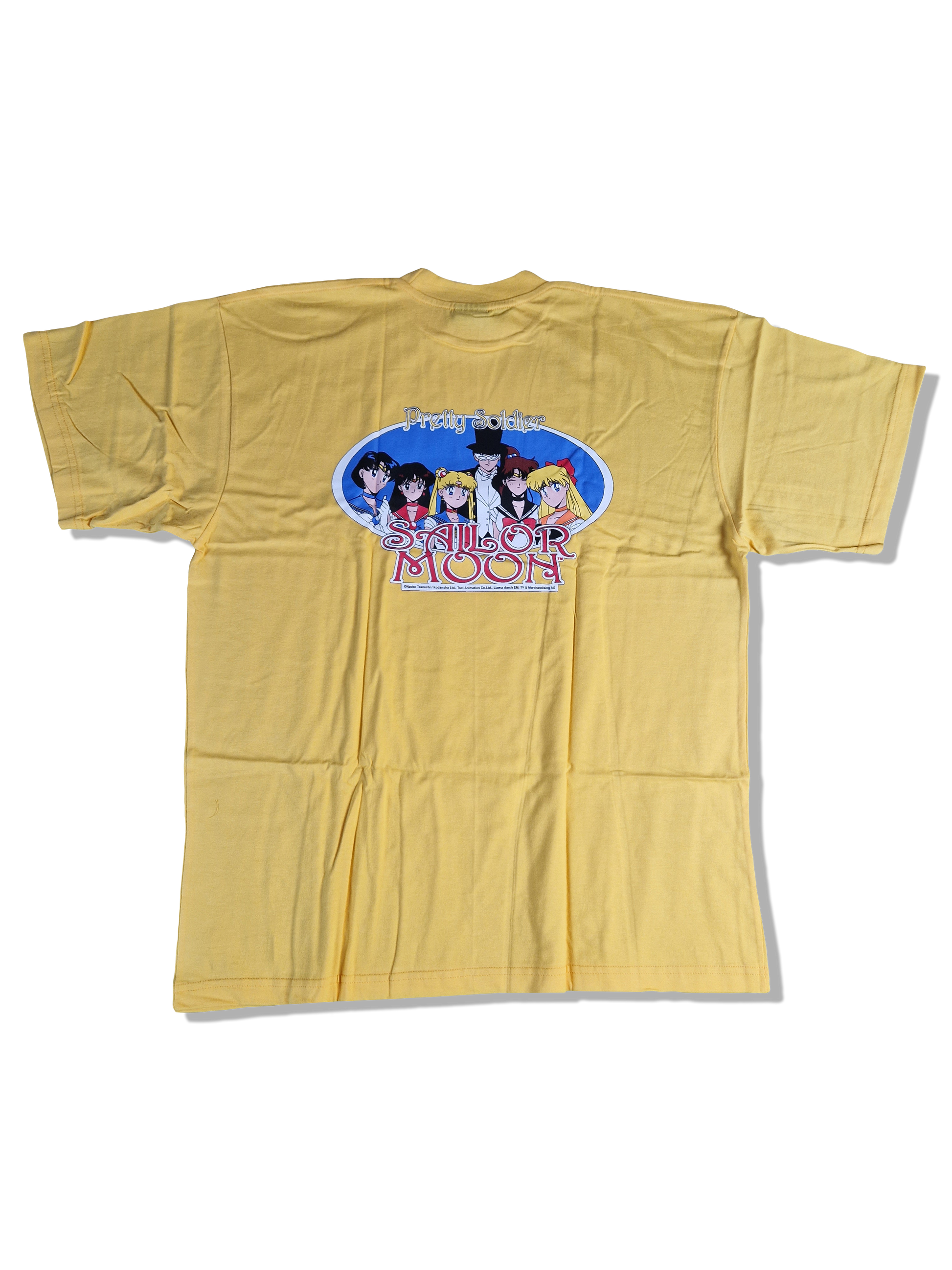 Vintage Moon Wear Shirt Sailor Moon Deadstock Gelb XL - RareRags