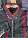 Vintage Nautica Hemd Sailing Gestreift Bunt XL