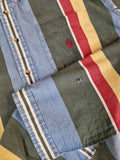 Vintage Nautica Hemd Gestreift Sailing Bunt L