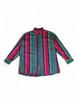 Vintage Camel Hemd Gestreift Bunt XXL