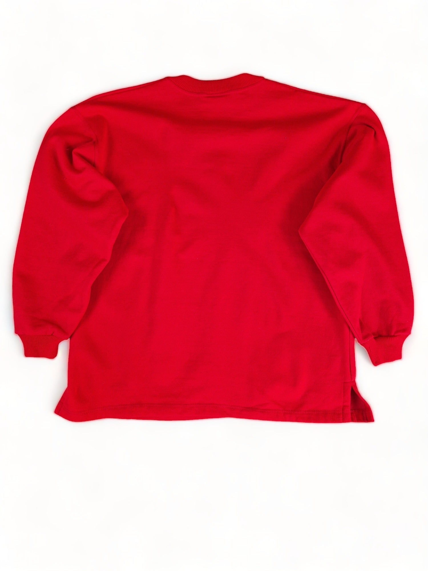 Vintage Henson Sweater Sesam Street Deadstock Rot (Kindergröße 122) XS-S