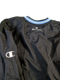 Vintage Champion Windbreaker Reversible University Carolina Hellblau Schwarz L-XL