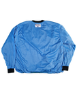 Vintage Champion Windbreaker Reversible University Carolina Hellblau Schwarz L-XL
