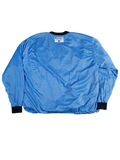 Vintage Champion Windbreaker Reversible University Carolina Hellblau Schwarz L-XL