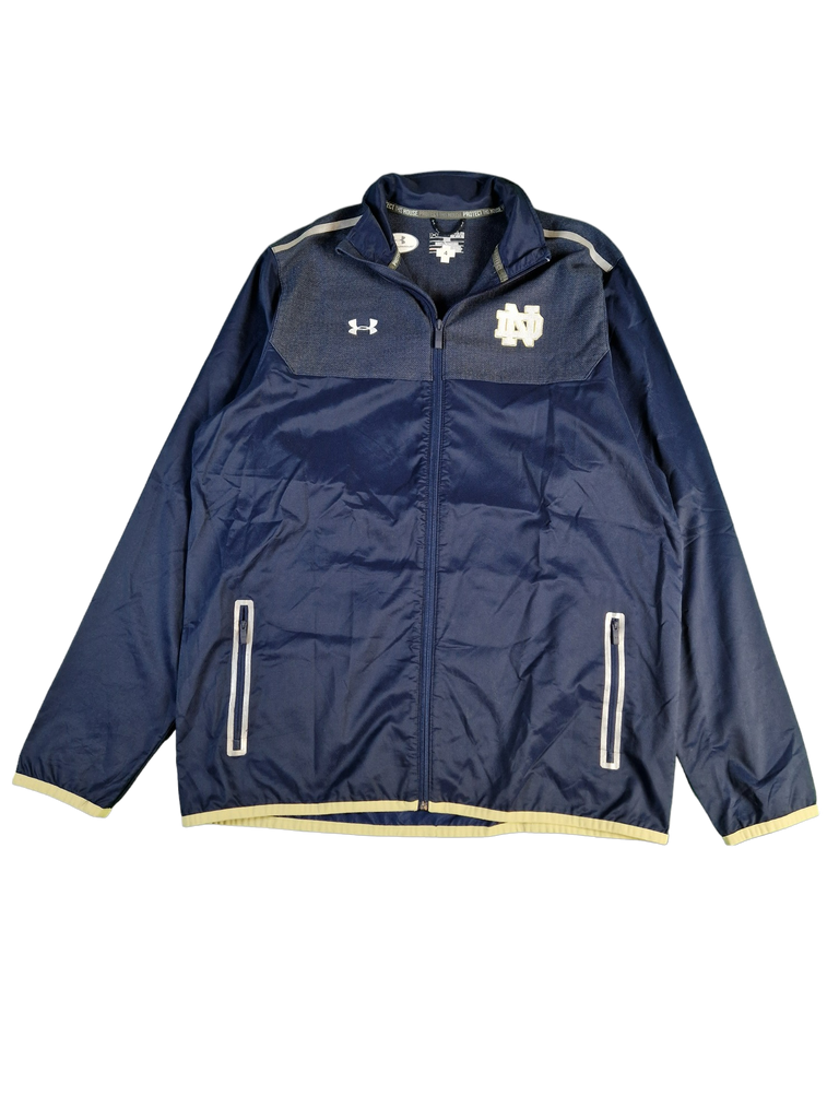 Under armour football jacket sales
