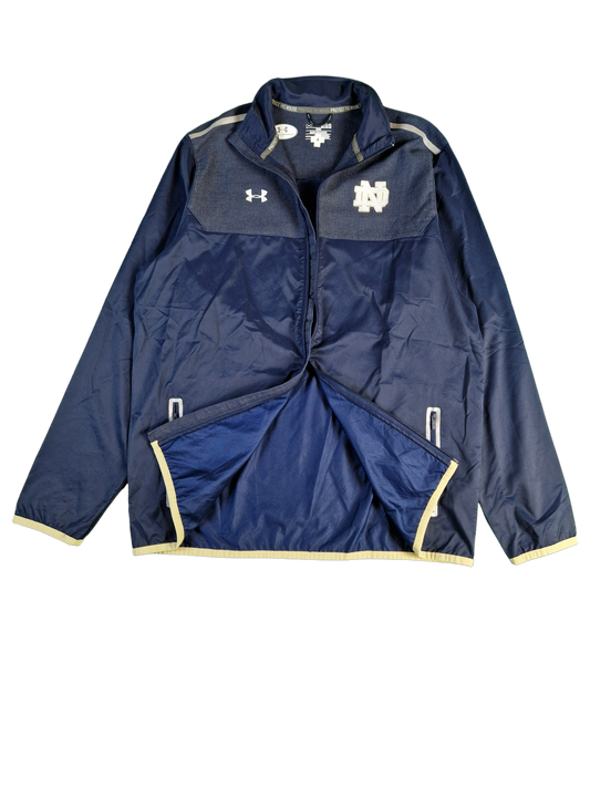 Under Armour Jacke Notre Dame 2014 Football Merch Dunkelblau XL