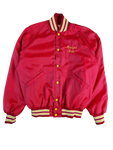 Vintage Butwin Bomberjacke 80s Coronado Hockey Made In USA Rot M