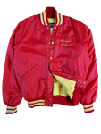 Vintage Butwin Bomberjacke 80s Coronado Hockey Made In USA Rot M