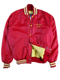 Vintage Butwin Bomberjacke 80s Coronado Hockey Made In USA Rot M
