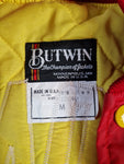Vintage Butwin Bomberjacke 80s Coronado Hockey Made In USA Rot M