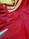 Vintage Butwin Bomberjacke 80s Coronado Hockey Made In USA Rot M