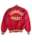 Vintage Butwin Bomberjacke 80s Coronado Hockey Made In USA Rot M