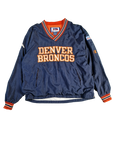 Champion Windbreaker Pro Line Denver Broncos Dunkelblau Orange L