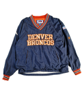 Champion Windbreaker Pro Line Denver Broncos Dunkelblau Orange L
