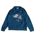 Fila Fleecejacke Retro Alpine Ski Dunkelgrün L