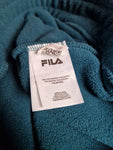 Fila Fleecejacke Retro Alpine Ski Dunkelgrün L