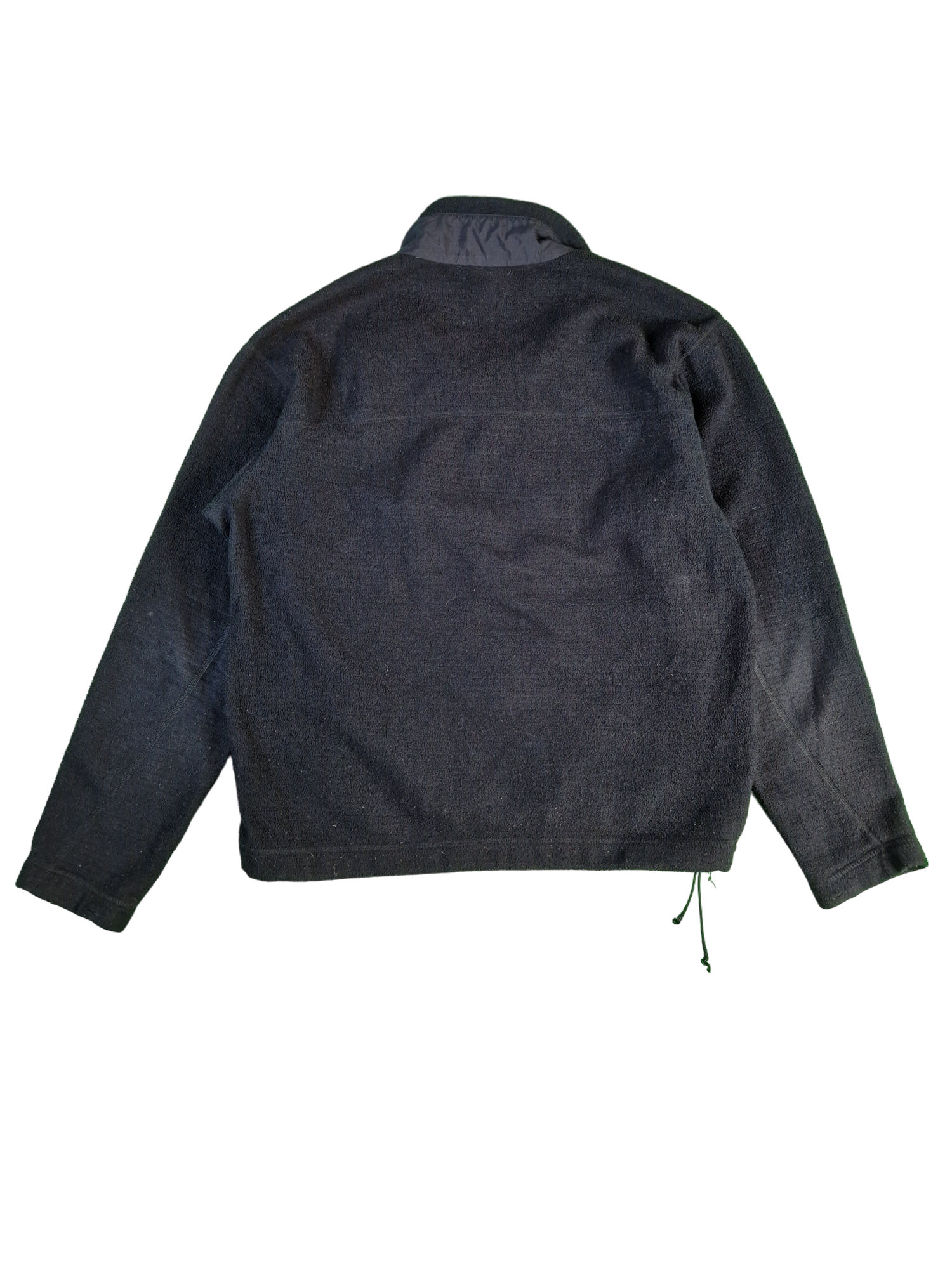 Vintage Patagonia Fleecejacke Getragen Mit Pilling Schwarz L